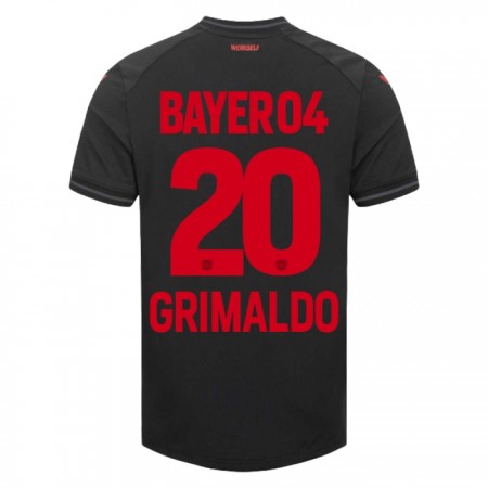 Camiseta de fútbol Bayer 04 Leverkusen Alejandro Grimaldo 20 1ª equipación 2023-24